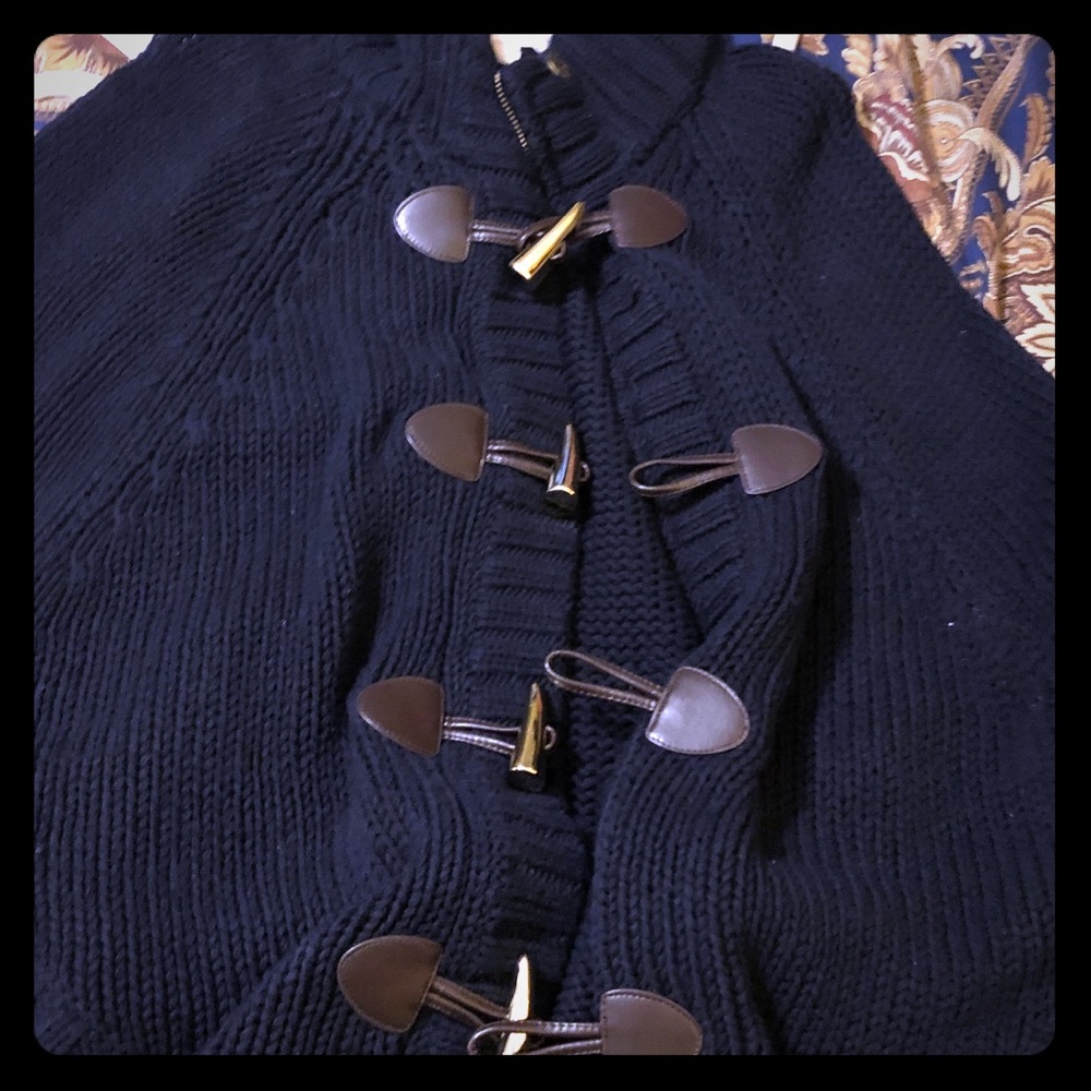 Michael Kors sweater cape/poncho